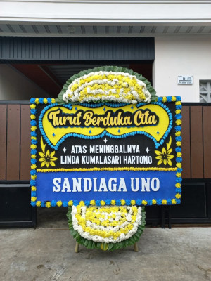 Papan Bunga Duka di Lombok Tengah